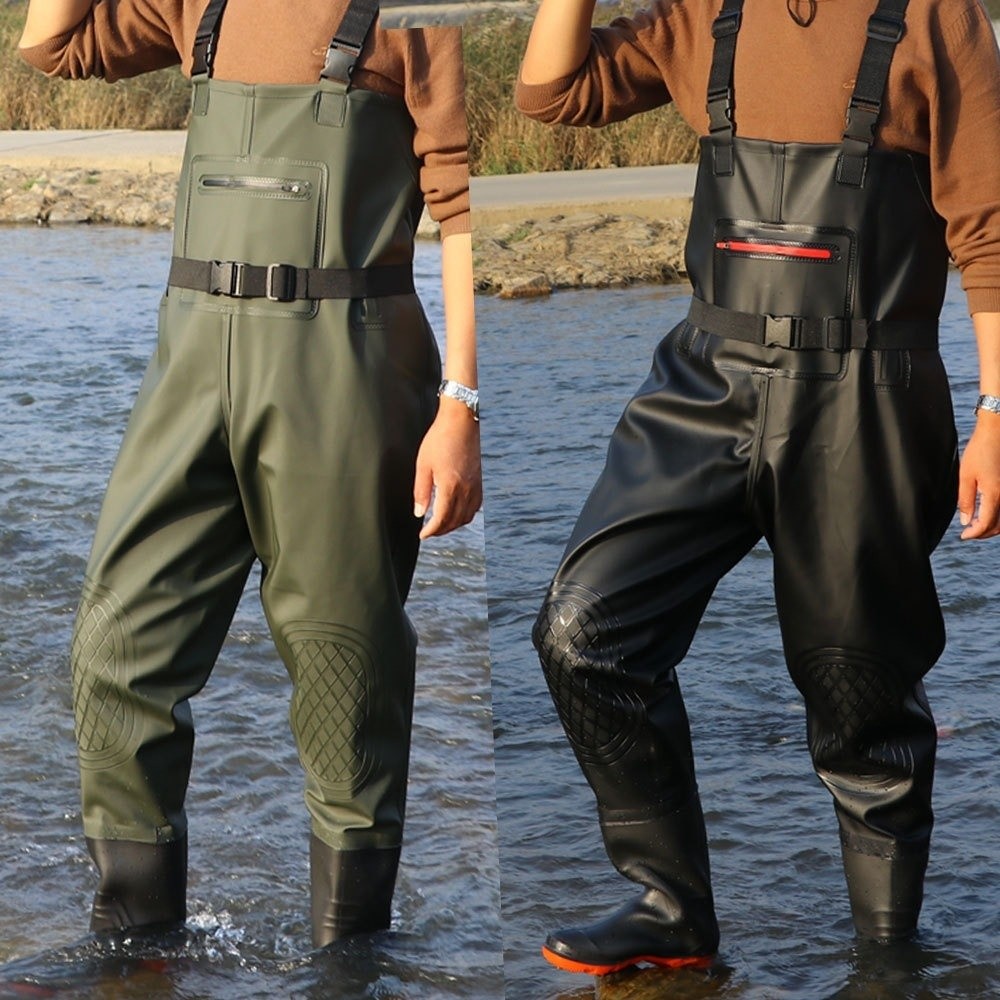 Fishing Pants Waterproof - Duurzaam PVC Vispak Waterdicht Verdikt Ontwerp