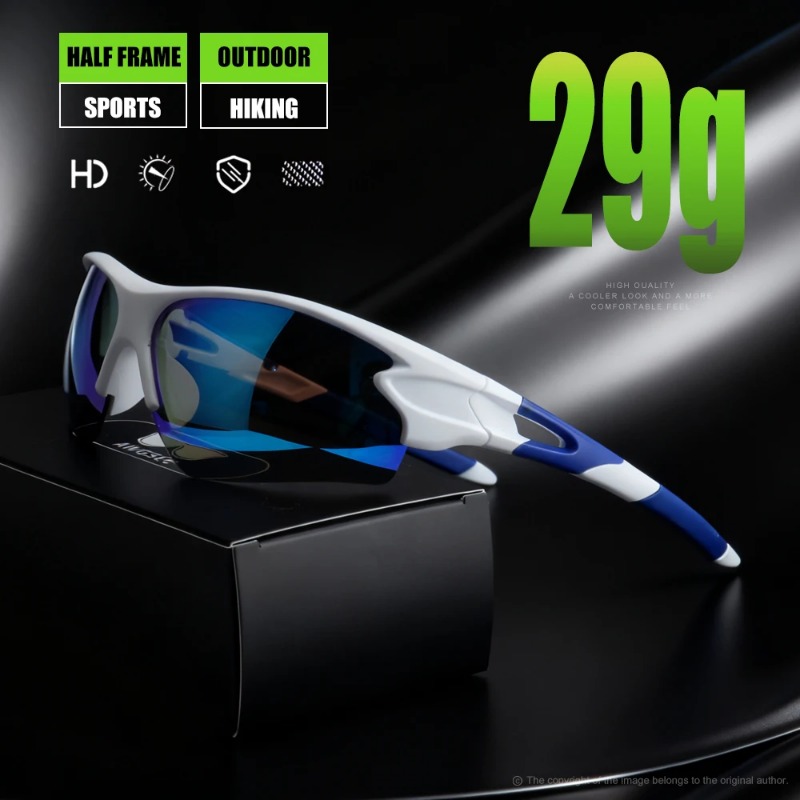 Fishing Sunglasses Polarized - Wraparound sportieve gepolariseerde zonnebrillen met UV400-bescherming