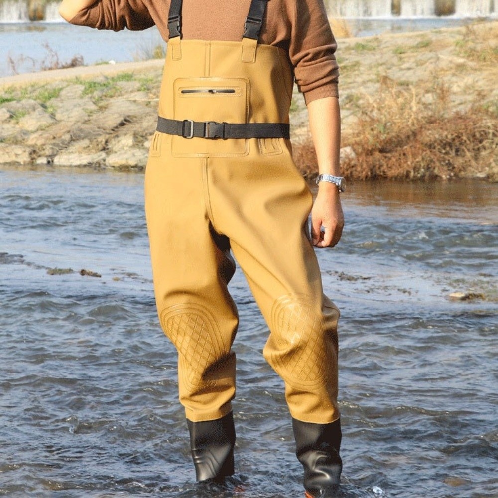 Duurzaam PVC Vispak Waterdicht - Fishing Pants Waterproof recensie en prijs