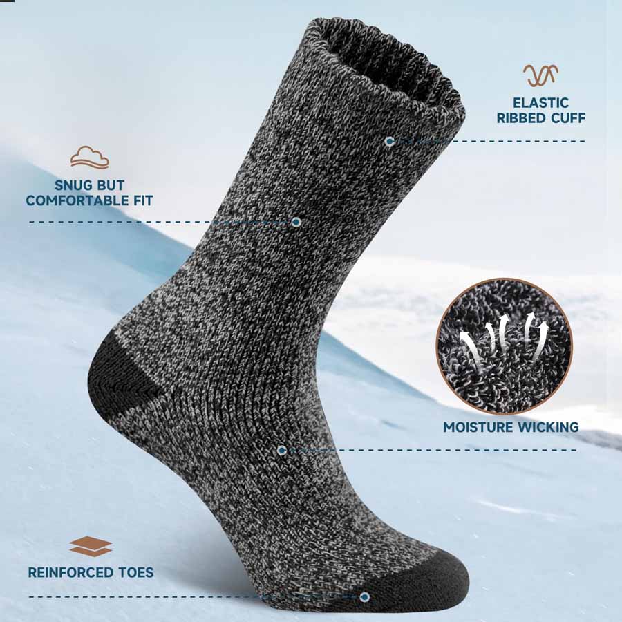 Fietsen Vissen Wandelen Winter - Fishing Socks recensie en prijs
