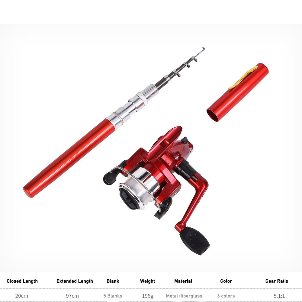 Mini Pen Vorm Hengel met Spinn - Penn Reel Fierce recensie en prijs