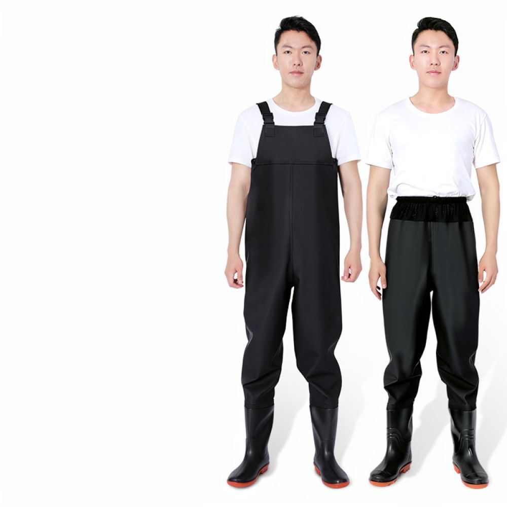Zware PVC-wadbroek met laarzen - Fishing Pants Waterproof recensie en prijs